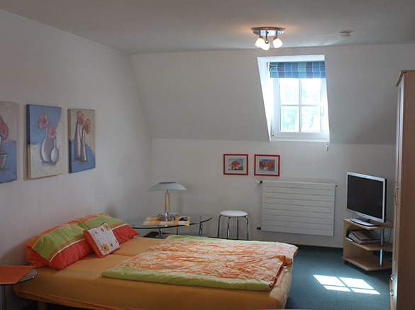 Schlafzimmer mit Wohlfühleffekt